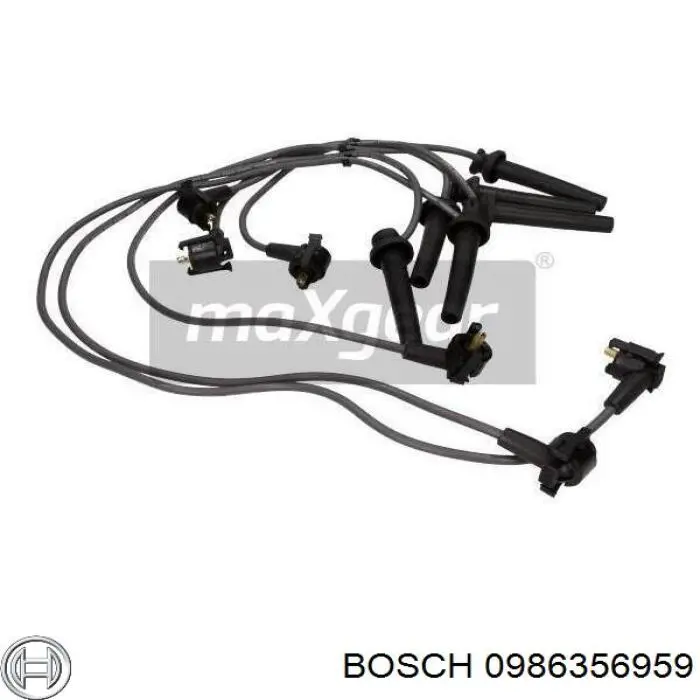 0986356959 Bosch Проводи високовольтні