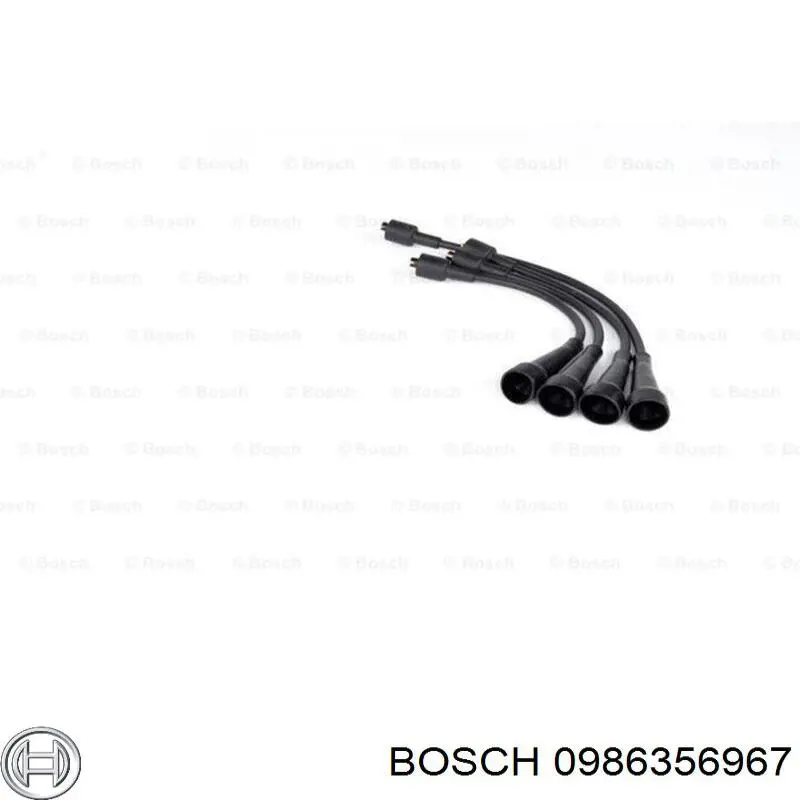 Високовольтні дроти 0986356967 Bosch