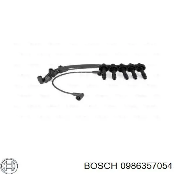 0986357054 Bosch дріт високовольтні, комплект