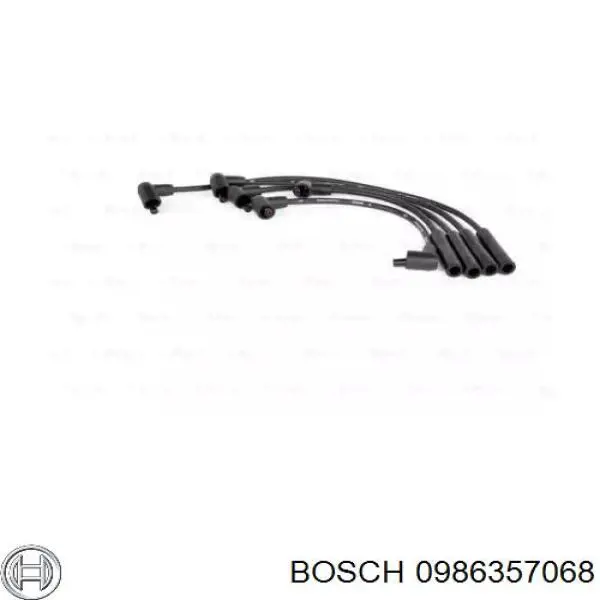 Високовольтні дроти 0986357068 Bosch
