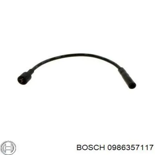 Купити 986357117 Bosch Провід високовольтні, комплект