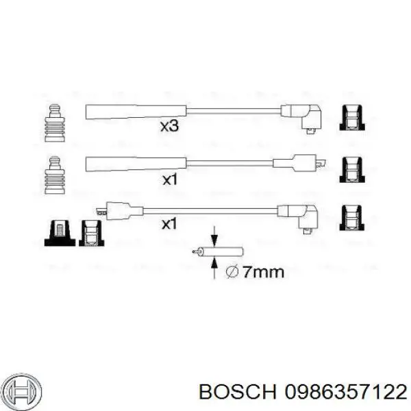Дроти запалювання Mitsubishi MD030936 ціна, від 21.34 USD