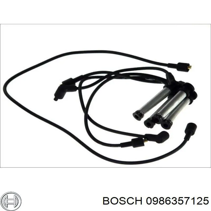 Дріт високовольтний, комплект 0986357125 Bosch