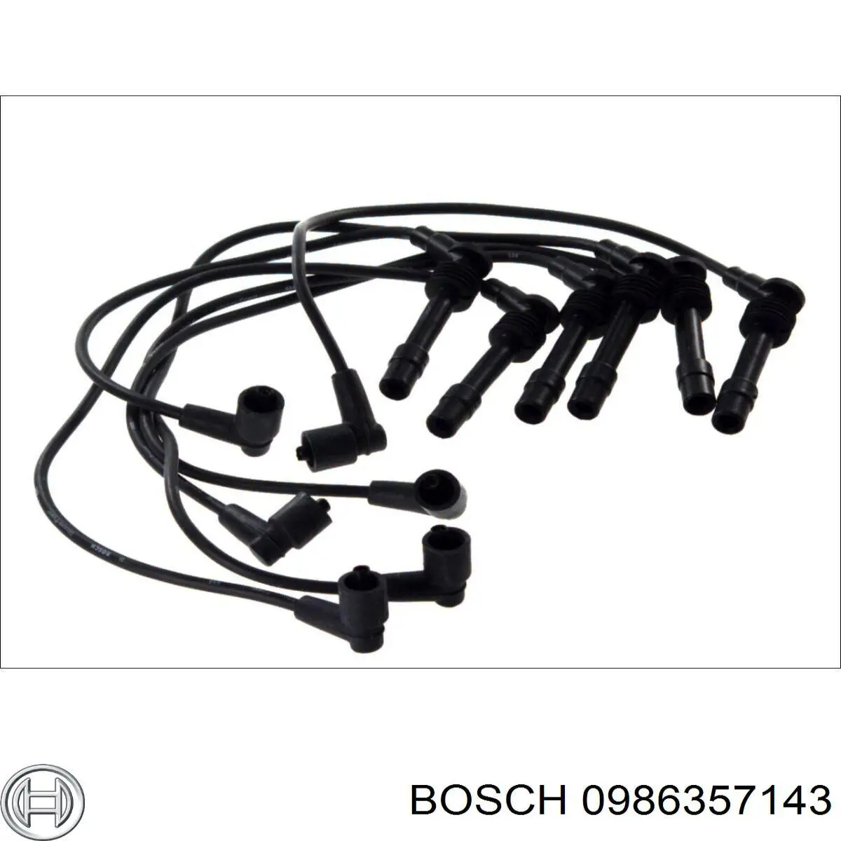 0986357143 Bosch дріт високовольтні, комплект