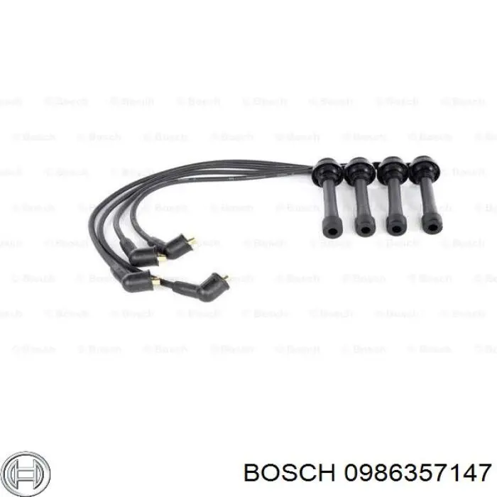 Дріт високовольтний, комплект 0986357147 Bosch