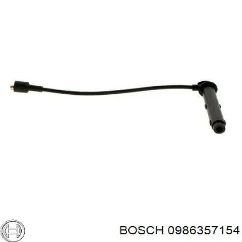 0986357154 Bosch дріт високовольтні, комплект
