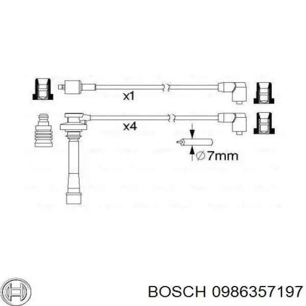 Дріт високовольтний Japan Parts IC522
