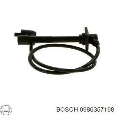 0986357198 Bosch дріт високовольтні, комплект