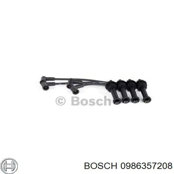 0986357208 Bosch дріт високовольтні, комплект