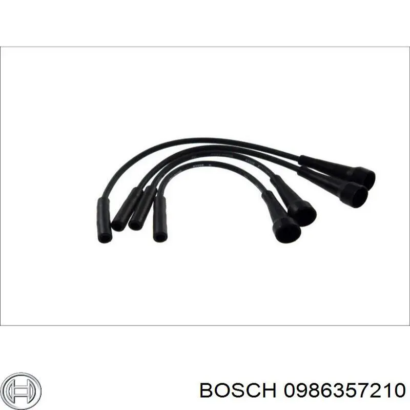 Дріт високовольтний, комплект 0986357210 Bosch