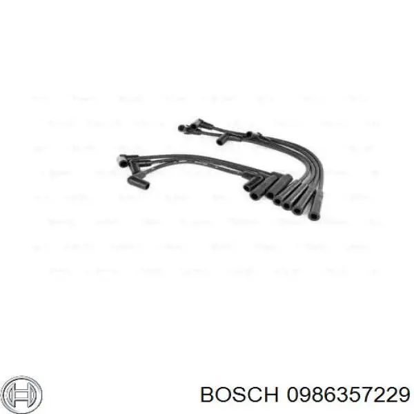 Високовольтні дроти 0986357229 Bosch