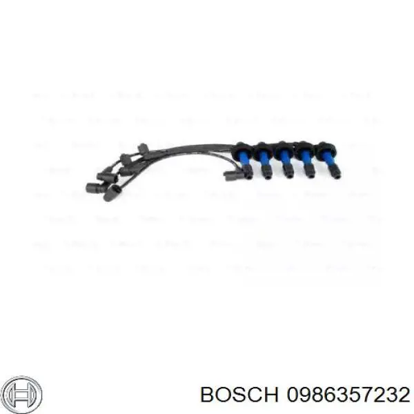 Високовольтні дроти 986357232 Bosch