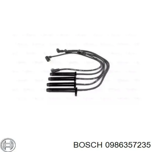 0986357235 Bosch Проводи високовольтні