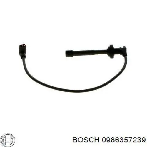 0986357239 Bosch дріт високовольтні, комплект