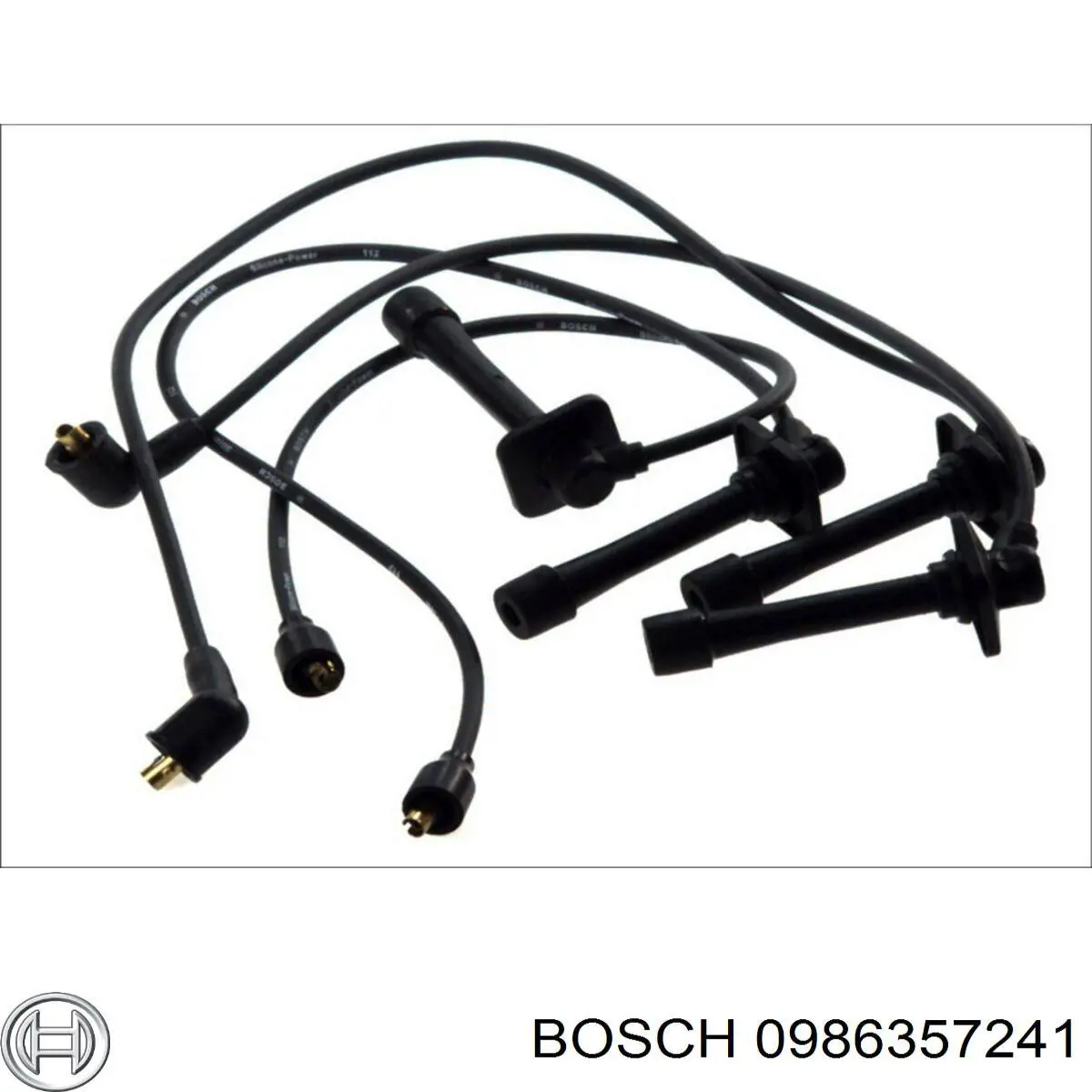 0986357241 Bosch дріт високовольтні, комплект