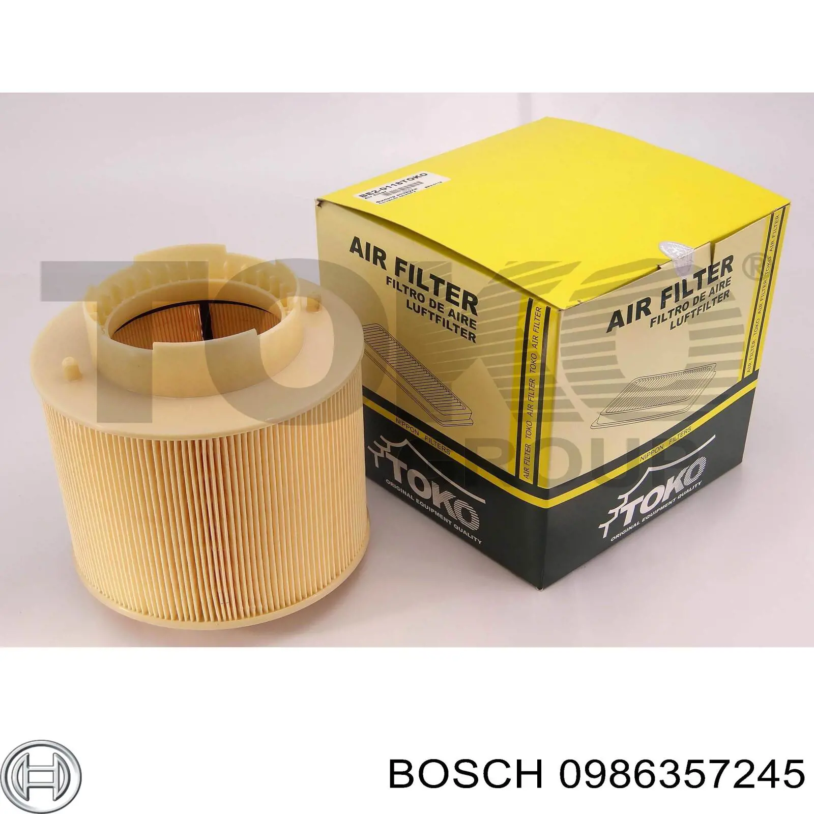 0986357245 Bosch Проводи високовольтні