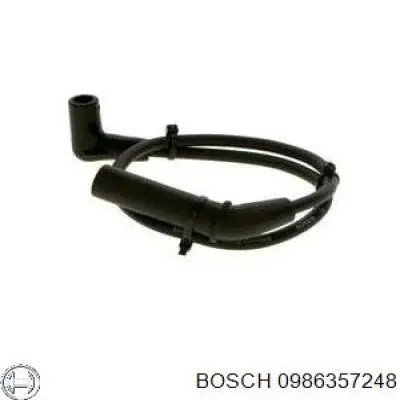 0986357248 Bosch Дріт високовольтні, комплект