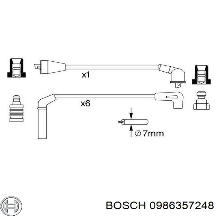 Дроти запалювання Chrysler 04797685AB ціна, від 33.14 USD