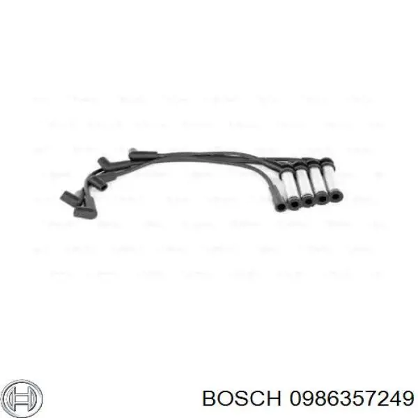 Дріт високовольтні, комплект 0986357249 Bosch