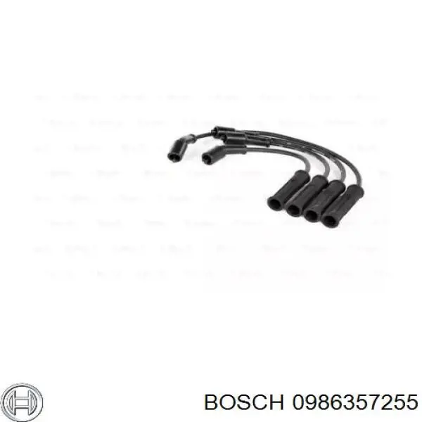 Дріт високовольтні, комплект 0986357255 Bosch