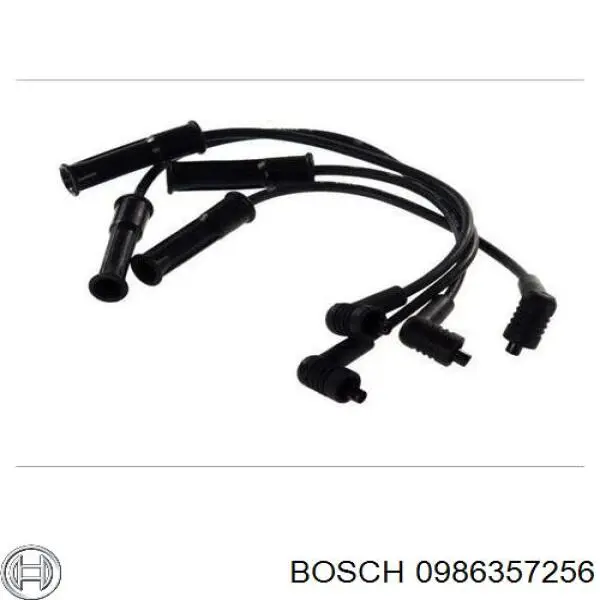 Високовольтні дроти 0986357256 Bosch