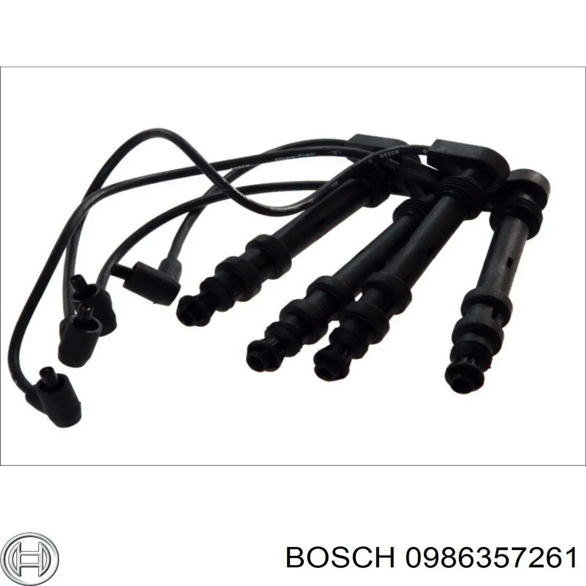 0986357261 Bosch дріт високовольтні, комплект