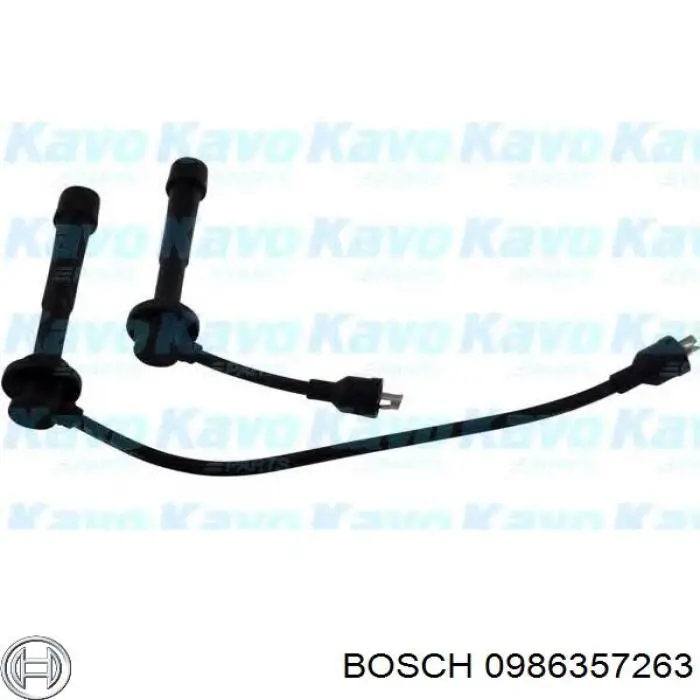 0986357263 Bosch Проводи високовольтні