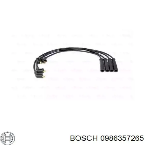 Дріт високовольтний, комплект 0986357265 Bosch