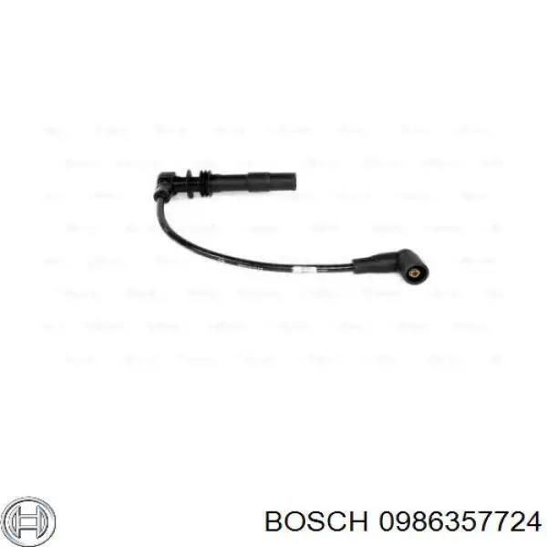 0986357724 Bosch Кабель високовольтний, циліндр №4