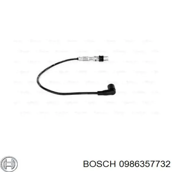 Дроти запалювання Bosch 0986357732 ціна, від 16.47 USD
