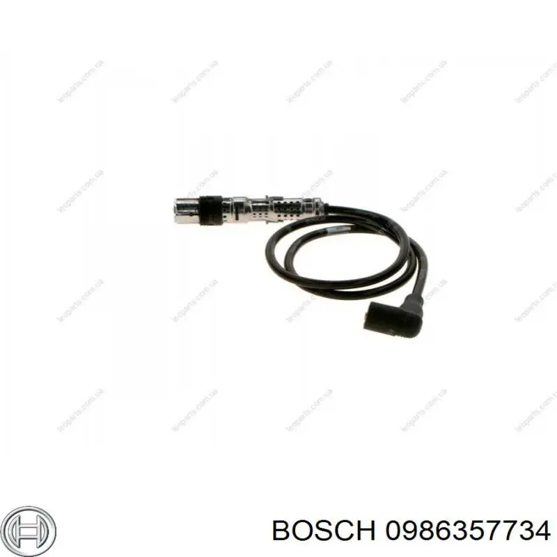 Дроти запалювання Bosch 0986357734 ціна, від 8.60 USD