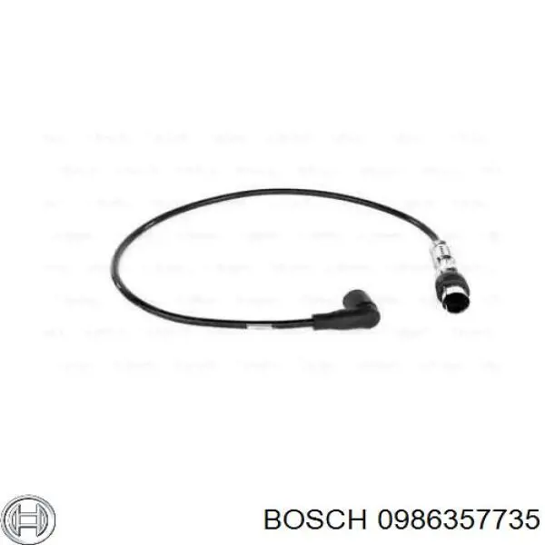 Дроти запалювання Bosch 0986357735 ціна, від 16.47 USD