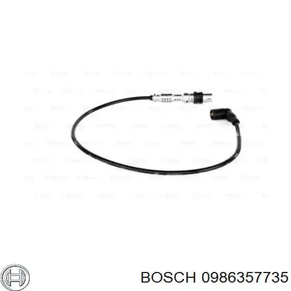 0986357735 Bosch Проводи високовольтні