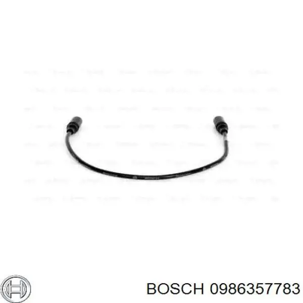 0986357783 Bosch Проводи високовольтні