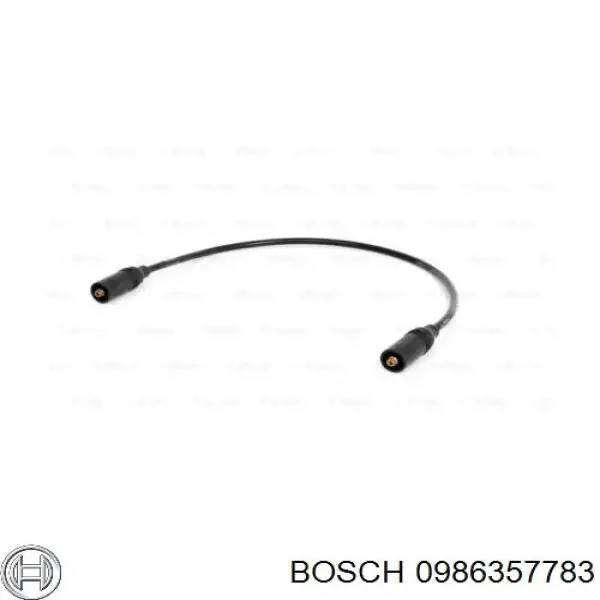 Дроти запалювання Bosch 0986357783 ціна, від 12.67 USD
