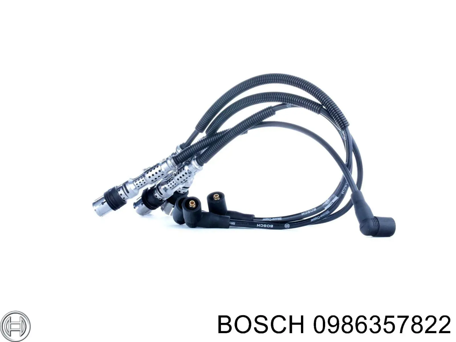 0986357822 Bosch дріт високовольтні, комплект