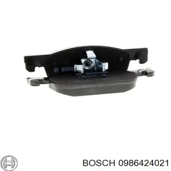 Купити 0986424021 Bosch Колодки гальмівні передні, дискові