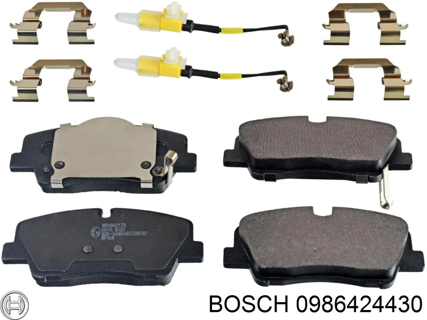 Купити 0986424430 Bosch Задні колодки