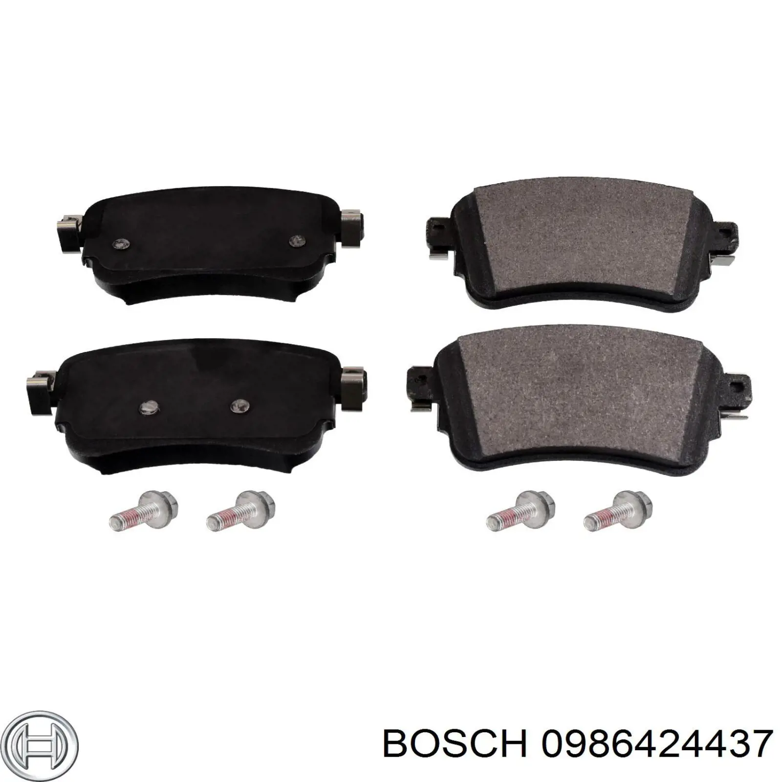 Колодки гальмові задні, дискові 0986424437 Bosch