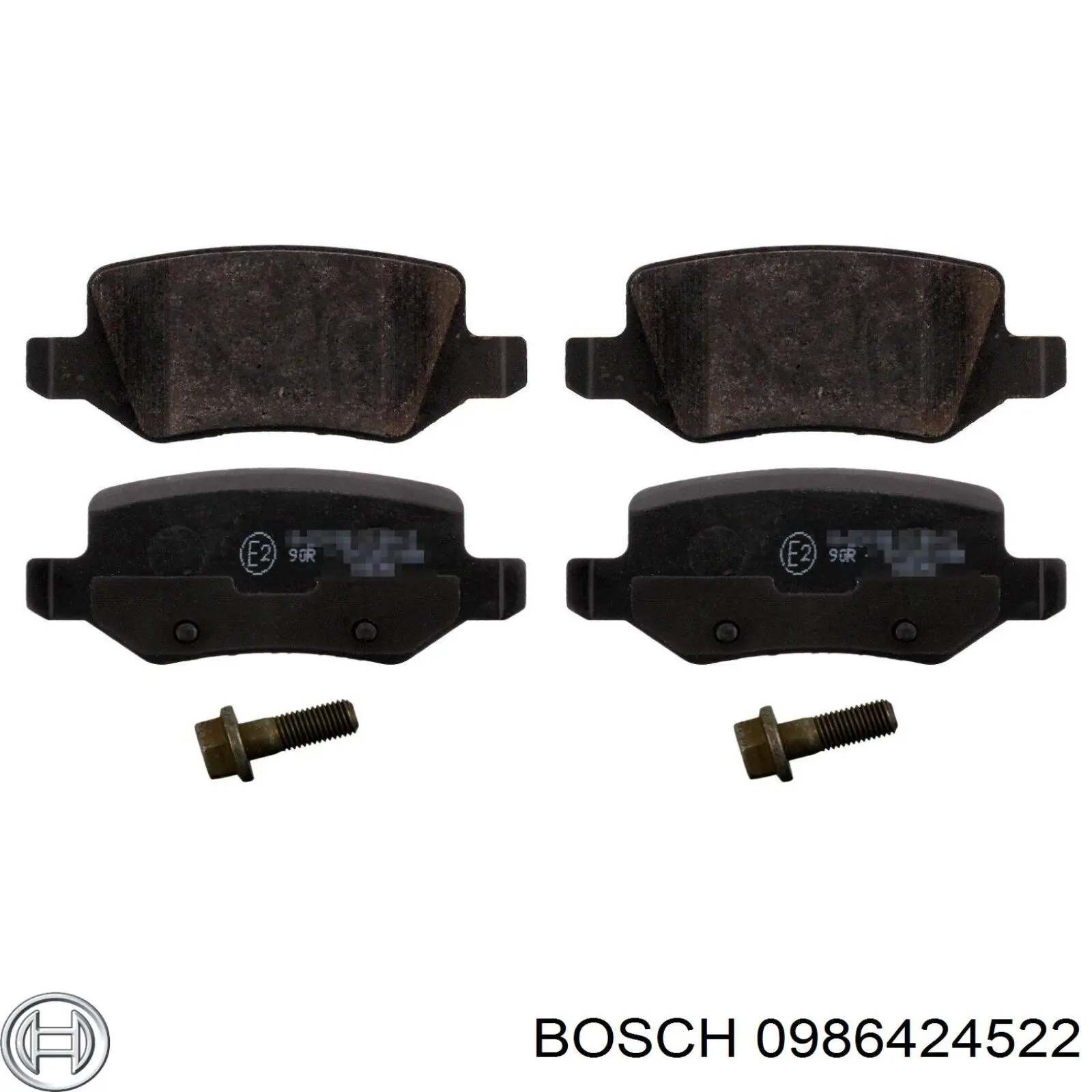 Купити 0986424522 Bosch Задні колодки