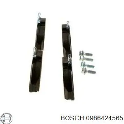 0986424565 Bosch колодки гальмівні передні, дискові