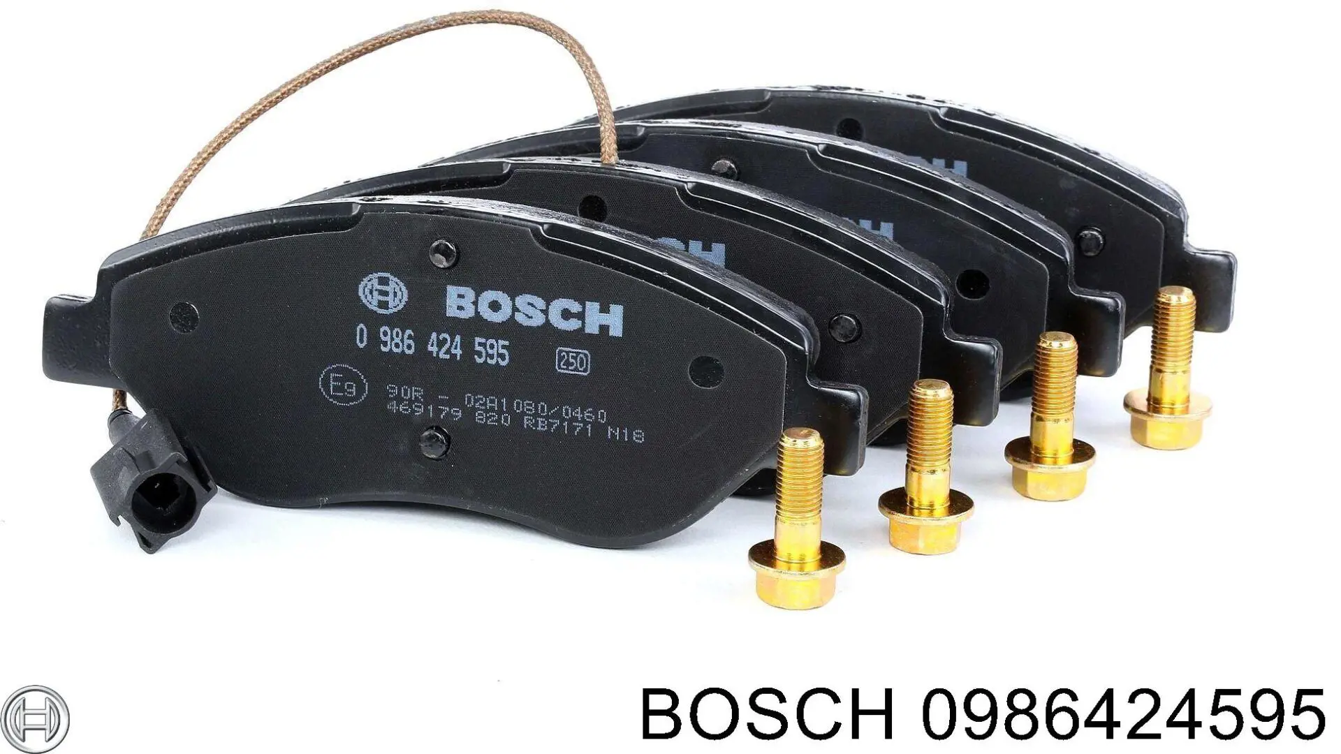 Гальмівні колодки Bosch 0986424595 ціна, від 36.10 USD