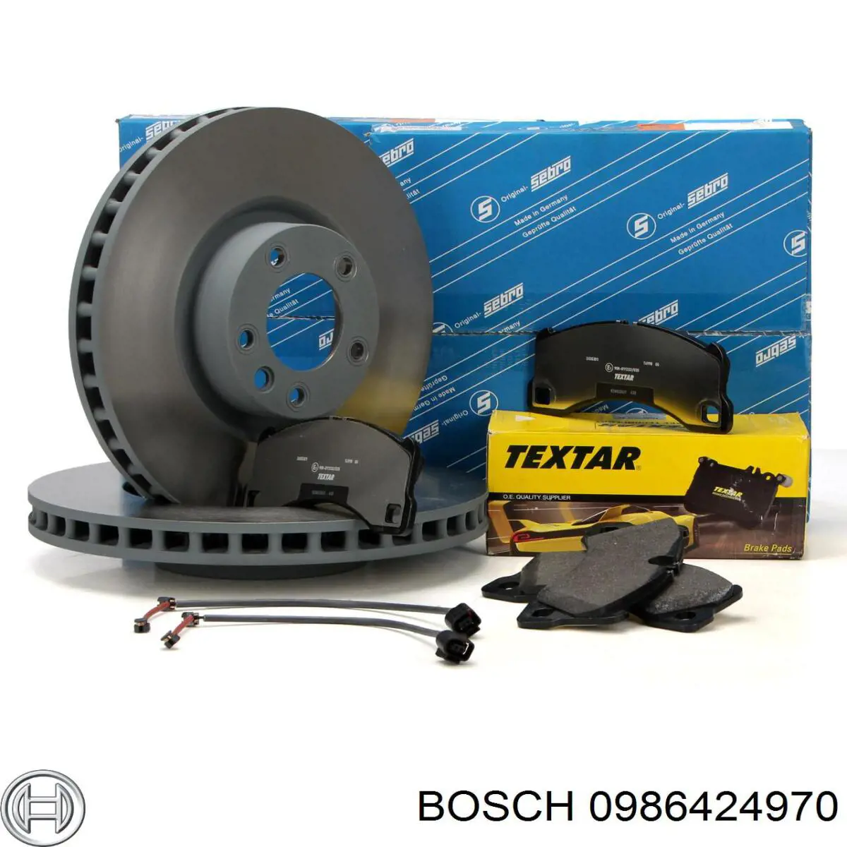 Гальмівні колодки Porsche 9Y0698151BH ціна, від 31.58 USD