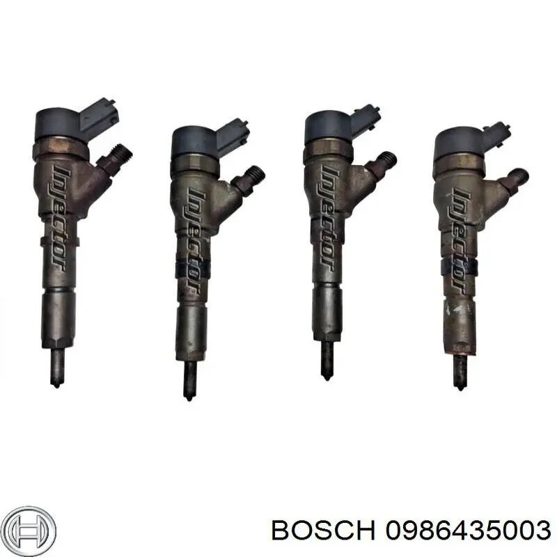 Форсунка вприску палива 0986435003 Bosch