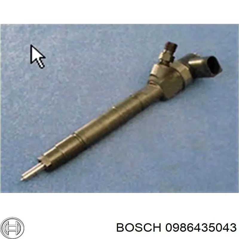 Купити 0986435043 Bosch Форсунка дизельна в зборі, розпилювач + тримач