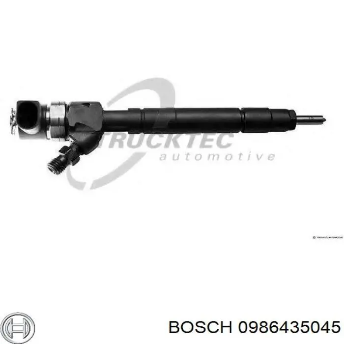 Форсунка вприску палива 0986435045 Bosch