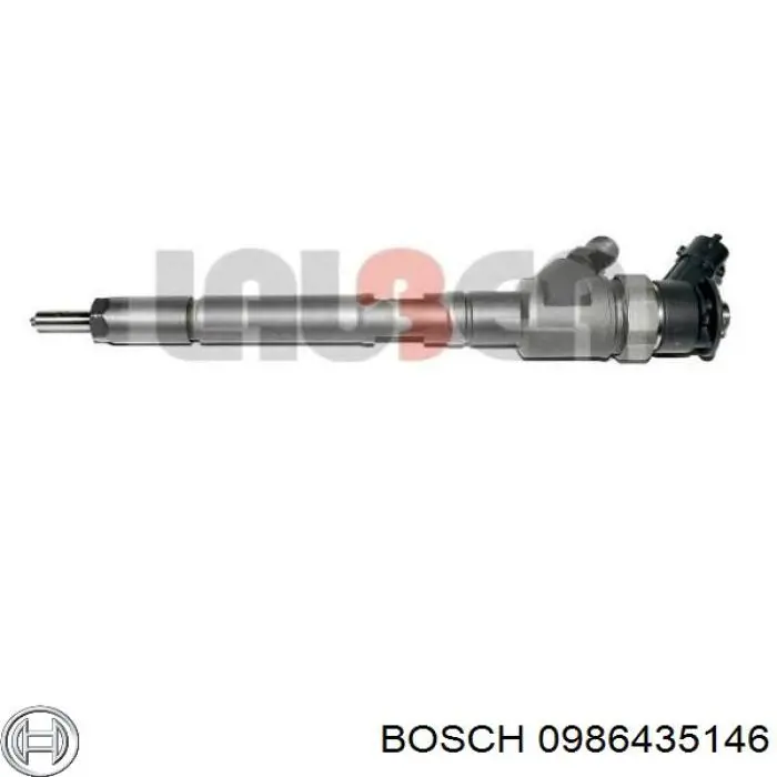 Паливні форсунки 0986435146 Bosch