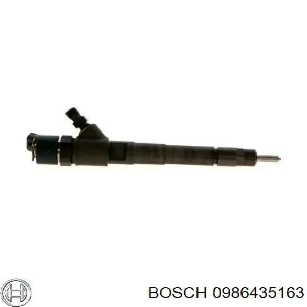 0986435163 Bosch форсунка вприску палива