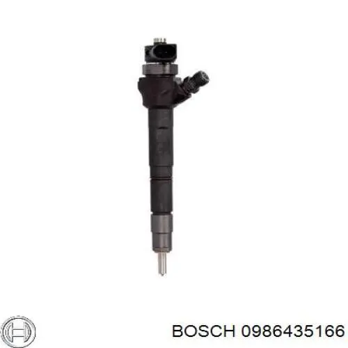 0986435166 Bosch форсунка вприску палива