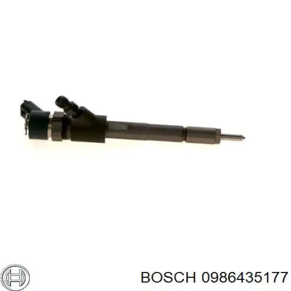 0986435177 Bosch форсунка вприску палива